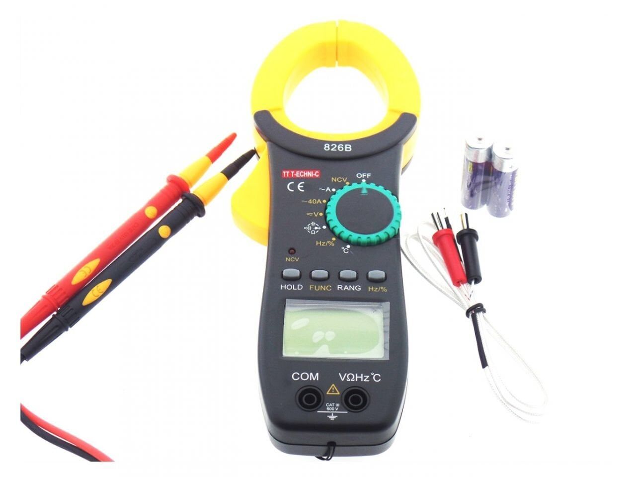 TT- TECHNC 826B AC-DC PENS AMPERMETRE ÖLÇÜ ALETİ