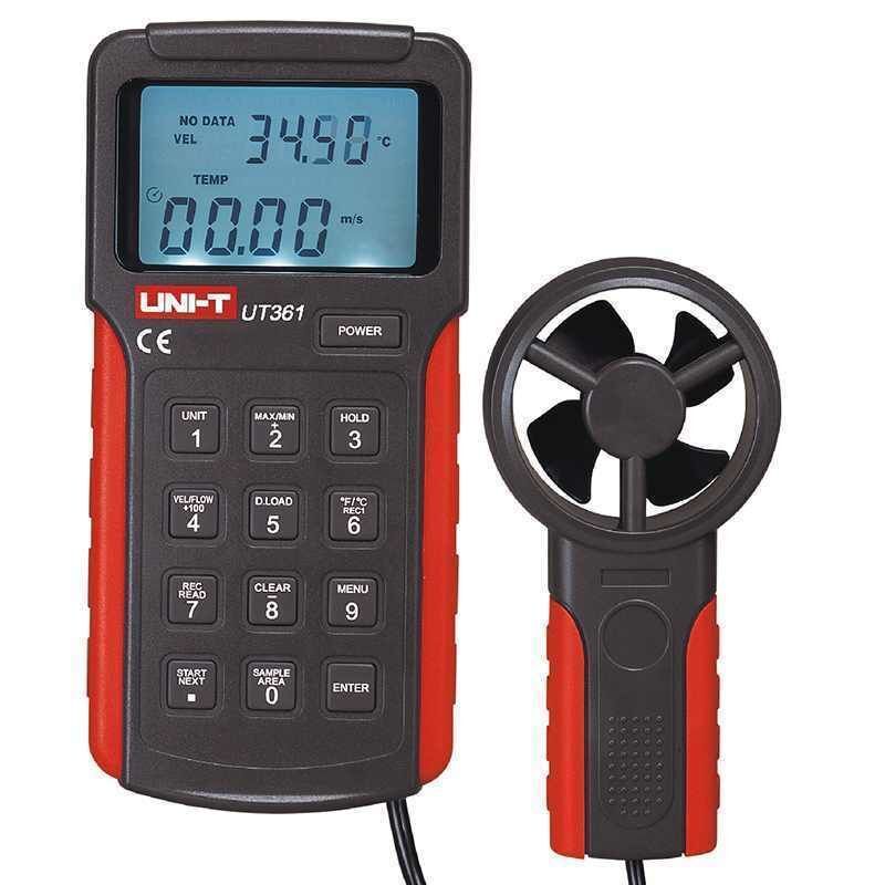 UNİT UT 3361 ANEMOMETRE RÜZGAR HIZI SICAKLIK ÖLÇER