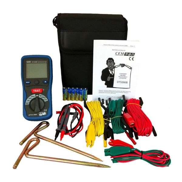 CEM DT 5300B TOPRAK ZEMİN DİRENCİ KONROL CİHAZI